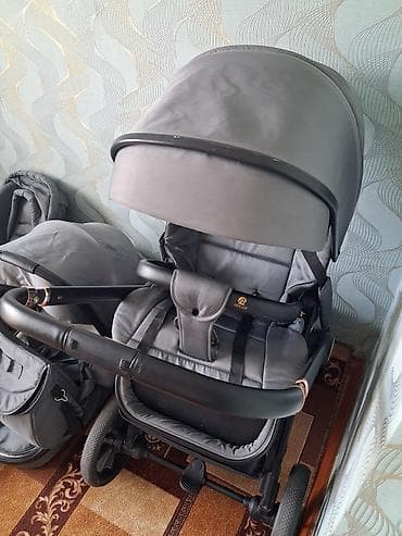 каляска ош: Детская коляска 3 в 1 New Lux (travel system), цвет серый — 3