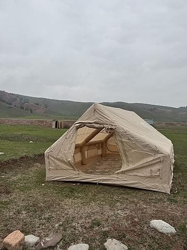 Просторная надувная палатка (каркас из воздушных баллонов) - Тип