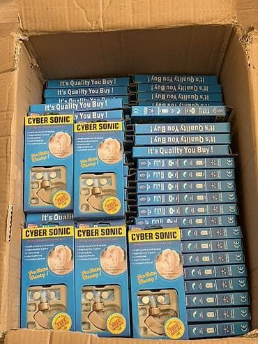 Угуучу аппараттар: Слуховой аппарат Cyber Sonic (заушный) продаем только оптом от 10 штук — 1