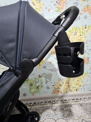 где можно починить коляску: Коляска, цвет - Черный, Новый — 8