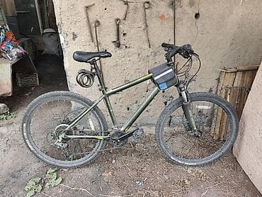 Алюминиевый mongoose montana, вилка сантур, колёса переключатели