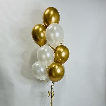 LED гирляндалар: Воздушные шары и готовые наборы для праздника - Гелиевые — 8