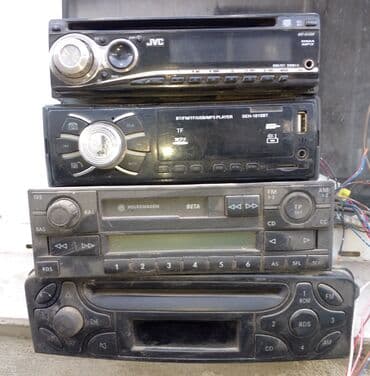 Б/у, 1-DIN, Без системы, Без оперативной памяти ГБ ОЗУ, Без встроенной памяти Гб ПЗУ