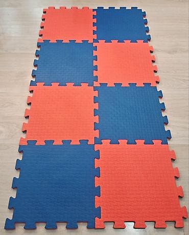 мягкий пол пазл 100х100: Б/у коврики-пазлы (будо-мат/татами) 8 шт, мягкое напольное покрытие at lalafo.kg — 3 мягкий пол пазл 100х100: Б/у коврики-пазлы (будо-мат/татами) 8 шт, мягкое напольное покрытие — 3