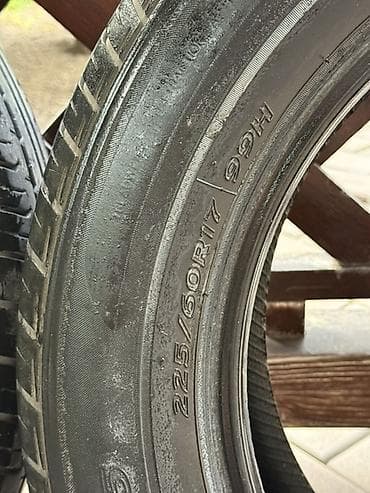 пар: Шины 225 / 60 / R 17, Лето, Б/у, Комплект, Легковые, Hankook — 3