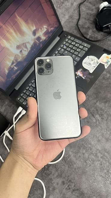iphone 11 64 gb: IPhone 11 Pro, 64 ГБ, Графит, Кабель — 1