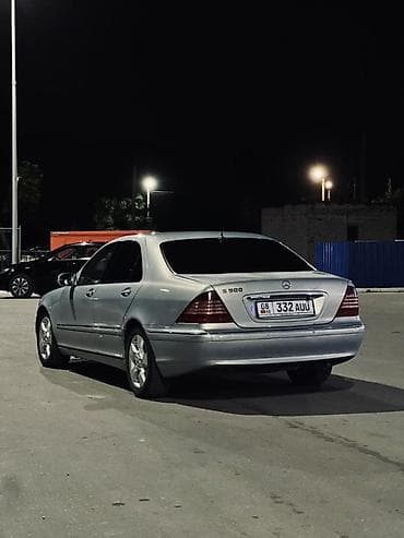 машина мерс с: Mercedes-Benz S-Class: 2002 г., 3.2 л, Автомат, Бензин, Седан — 8