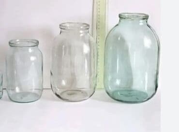 коллекционные монеты нбкр: Баклажки 10-5 л и банки стекло советские шт 70-80 1-2-3-0,9 -0,2 л — 8