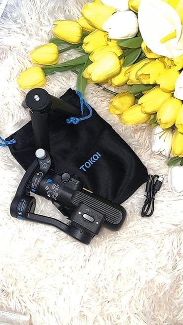 чехол айфон 15 про макс: Стабилизатор для смартфона TOKQI (ручной 3-осевой гимбал) - — 6