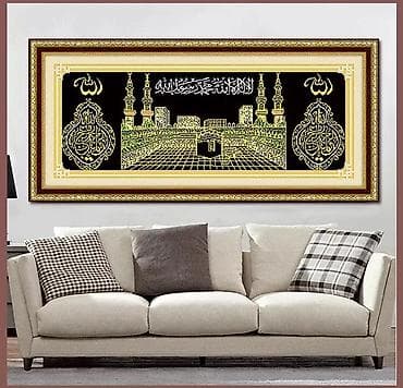 Сандыктар: 5d бриллиантовая роспись мечеть исламская мечеть жилая комната шоу — 1
