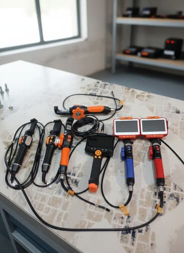 оборудование для диагностики автомобилей всех марок цена: Эндоскоп от3500 до13500 сом — 2