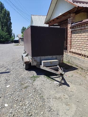Транспорт: Прицеп-фургон двухосный. - Тип: закрытый грузовой прицеп с высоким — 2