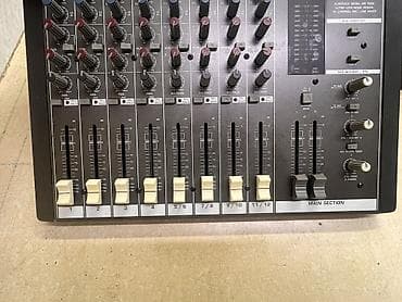 Аудиотехника: Микшерный пульт Behringer Eurorack MX1602 - Формат: 16 входов / 2 — 4
