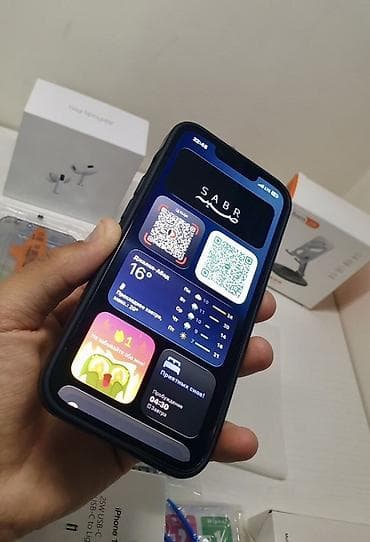 iphone13pro max: IPhone 13 Pro, Новый, 256 ГБ, Space Gray, Зарядное устройство, 94 % — 4