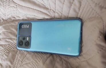 телефон поко м3: Poco X5 5G, Б/у, 256 ГБ, цвет - Голубой, 2 SIM — 1