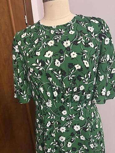 what: Повседневное платье, Лето, Длинная модель, Полиэстер, M — 2