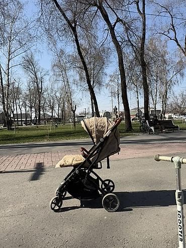 Коляска, Другой бренд, цвет - Коричневый, Б/у, Платная доставка, Самовывоз
