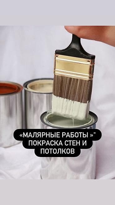 Электрики: Покраска стен, Покраска потолков, Покраска дверей, На масляной основе, На водной основе, Больше 6 лет опыта — 3
