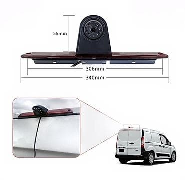 a8 2018: Камера заднего вида в корпусе третьего стоп‑сигнала для спринтера рекс — 4