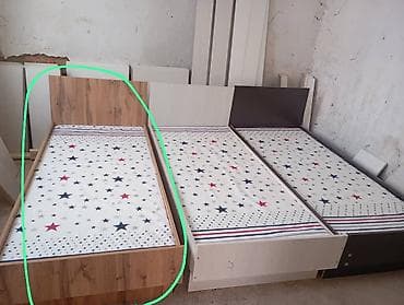 Эмерек: Бир кишилик керебет, Жаңы, Матрасы бар, узуну - 1900 см — 4