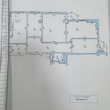 property: 4 комнаты, 126 м², Элитка, 14 этаж, Готовая ПСО (под самоотделку) — 5