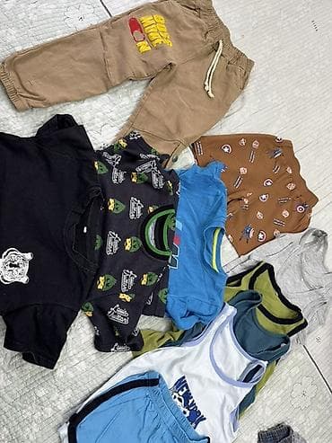 Набор детской одежды для мальчика, разный сезон и рост. На 4-5 лет — 3