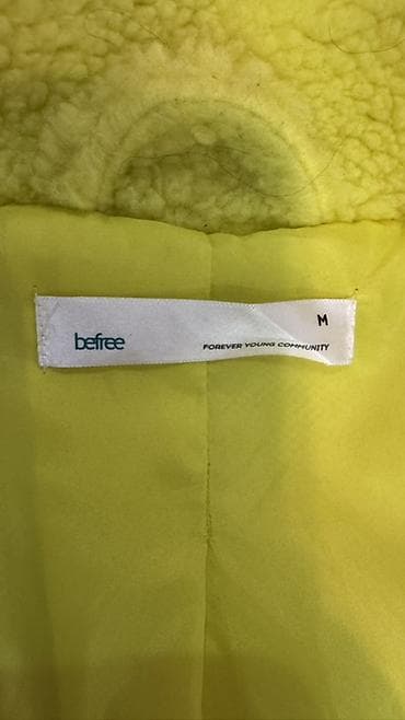 шубы: Яркая женская шубка-рубашка befree, размер M. - Материал: мягкий — 3