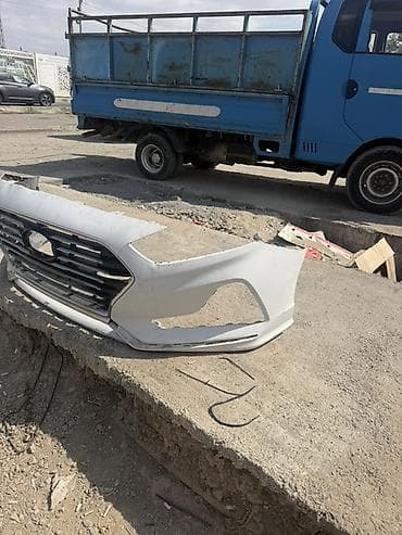 Передний бампер в сборе с решеткой радиатора для седана Hyundai at lalafo.kg Передний бампер в сборе с решеткой радиатора для седана Hyundai