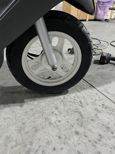 бенза: Скутер Honda Dio (AF/ZX серия 34), 65 куб сейчас на обкатке черный — 5