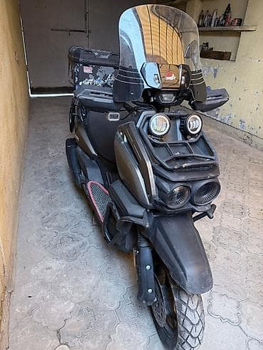 дорожный мотоцикл: Срочно продаю Скутер/максискутер с туристическим тюнингом. Автозапуск — 2