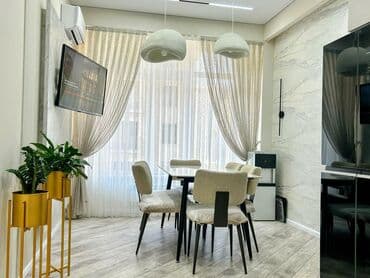 гостиница бишкек рядом: 3 комнаты, 103 м², Элитка, 5 этаж, Дизайнерский ремонт — 2