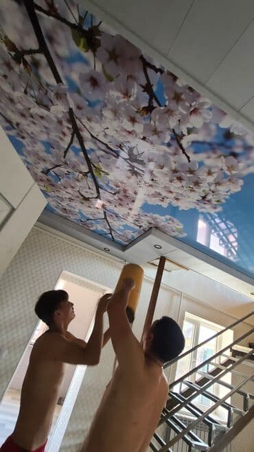 потолок пластик: Натяжной потолок 3D потолки Бесплатный замер — 6