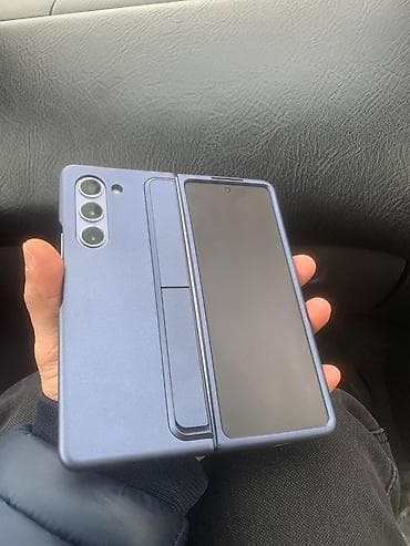 headphone: Samsung Galaxy Z Fold 5, Б/у, 512 ГБ, цвет - Голубой — 6