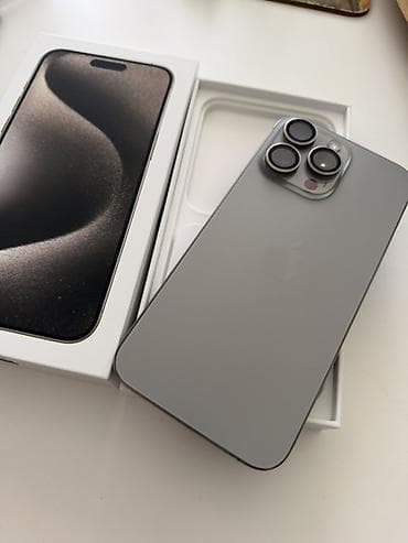 айфон 14про китайский: IPhone 15 Pro Max, Б/у, 256 ГБ, Natural Titanium, Коробка, 90 % — 1