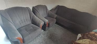 Чатырдын үстүн жабууга арналган материалдар: Ашкана үчүн жумшак бурчек, Өзү алып кетүү, түсү - Боз — 1