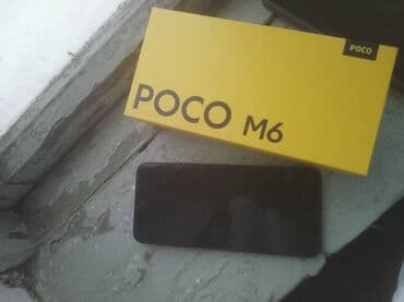 Poco M6, Новый, 256 ГБ, цвет - Черный, 2 SIM