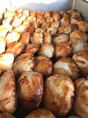 авганиский казан: Самса с мясом — ароматная слоёная в тандыртрадиционном исполнении. - — 2