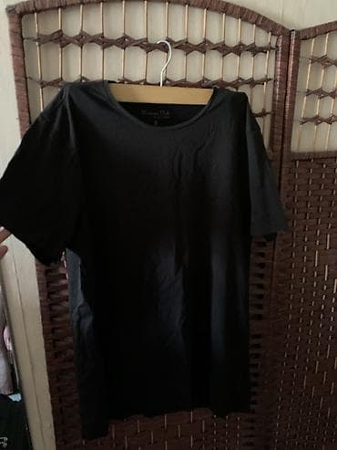 massimo: Футболка Massimo Dutti - Цвет: черный - Размер: S (указан на ярлыке) — 1
