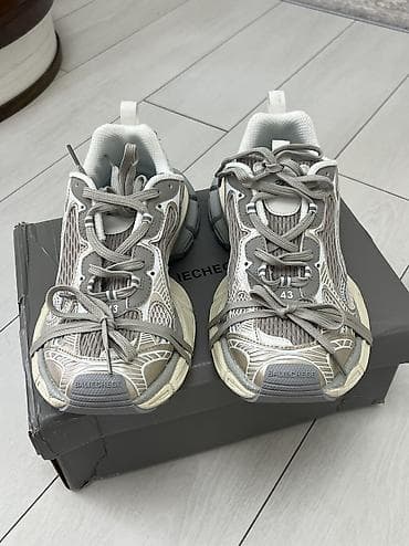 Мужские кроссовки, 43, Balenciaga, Новый, цвет - Серый, Самовывоз — 1