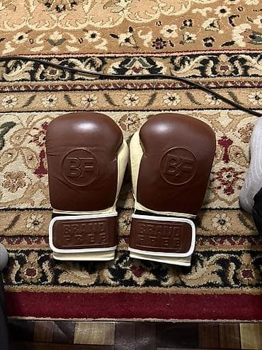 кожанные шорты: Боксерские перчатки Brand Free, 16 oz, ручная работа. - Материал — 2