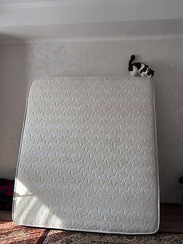 Спальный матрас, Двуспальный, Турция, Пружинный, Полиуретановый, Другой бренд, Матрасы средней жесткости