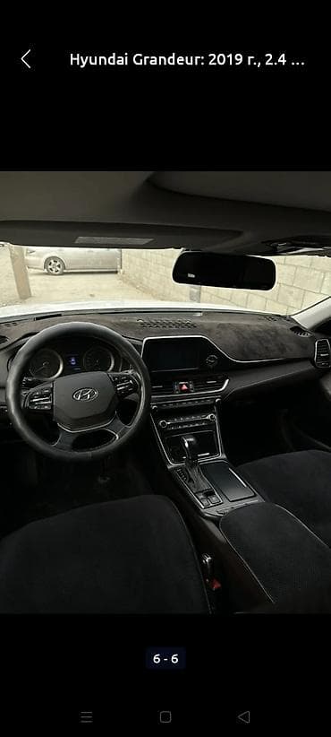 lexus 100: Hyundai Grandeur: 2019 г., 2.4 л, Автомат, Гибрид, Седан — 4