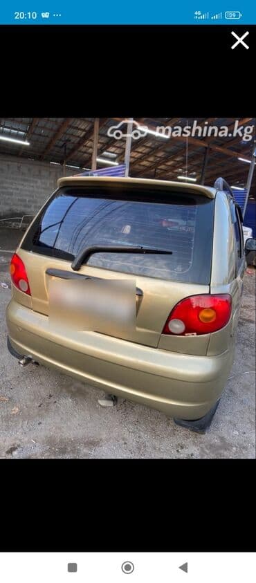 машина матиз ош: Daewoo Matiz: 2007 г., 0.8 л, Механика, Бензин, Хетчбек — 4