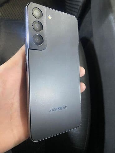 сотовые телефоны б у: Samsung Galaxy S22, Б/у, 256 ГБ, цвет - Черный, 1 SIM — 1