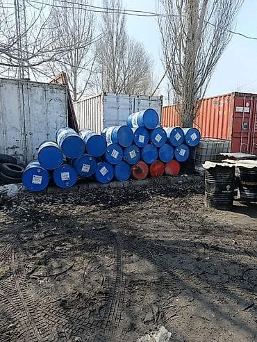 бочки 200л: Металлические бочки 200 л (стандарт 216,5 л) под ГСМ - Объем: 200 л - — 4