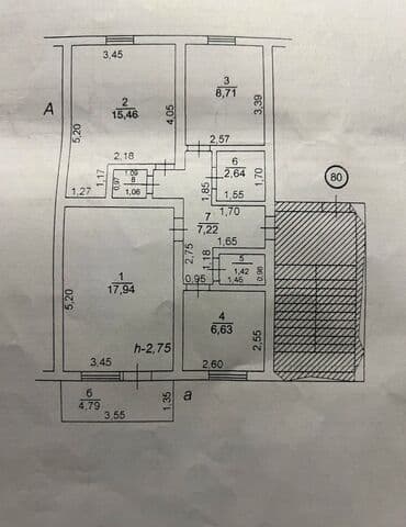 строим дом: 3 комнаты, 67 м², 105 серия, 5 этаж, Евроремонт — 9
