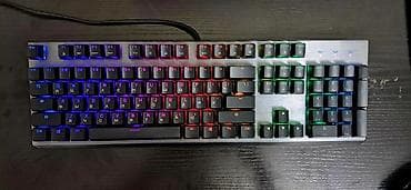 Клавиатура, Механическая, Проводное подключение, Размер: 100%