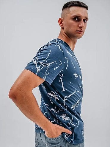 одежди: Футболки оптом - Мужская/унисекс модель для повседневной носки: дома — 6