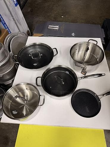 посуда нержавейка: Набор посуды Valery (Stainless Steel Collection) - Комплект из 5 — 1