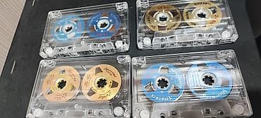 Аудиокассеты алюминий ретро Винтаж (запись разное) использования как